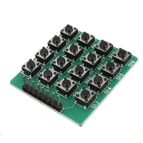 5Pcs 4x4 16-Key Matrix Keypad Keyboard Module 16 Buttons For Arduino