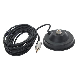 Huahong M110N 5M Magnet Cable and Base for Antenna Black