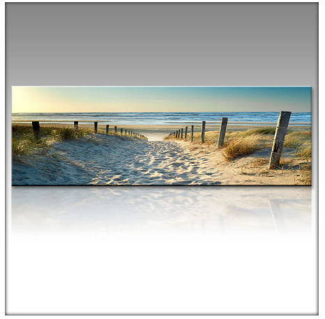 1 Piece Canvas Print Paintings Beach Sea Road Wall Decorative Print Art Pictures Frame less Wall Hanging Decorations for Home Office