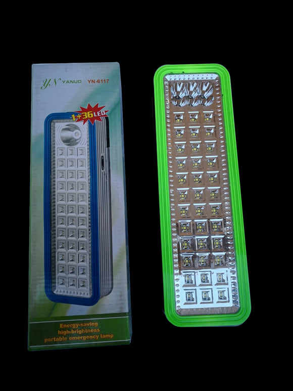 Emergency light rechageable 36LEDs+1 YN-6117