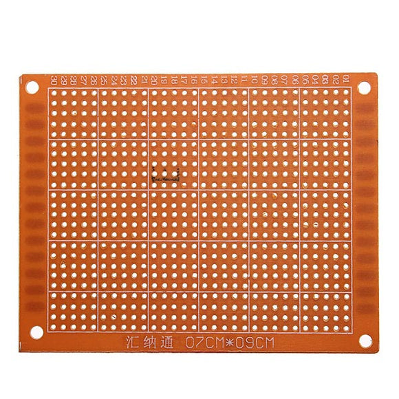 7 x 9cm PCB Prototyping Printed Circuit Board Prototype Breadboard