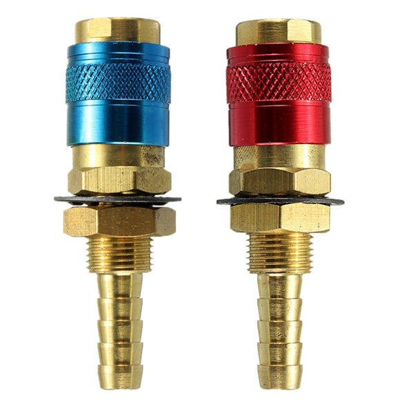 Gas&water Quick Connector Fitting Hose Connector For Tig Welder&Torch