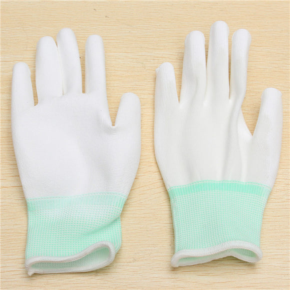 1 Pair XINGYU PU508 13Gauge Nylon Nitrile Anti-static Palm Coated Work Safety Gloves
