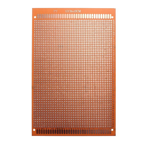 12 x 18cm PCB Prototyping Printed Circuit Board Prototype Breadboard