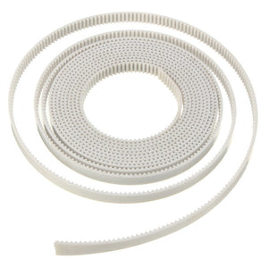 2M GT2 2GT Width 6mm White Open Timing Belt For 3D Printer