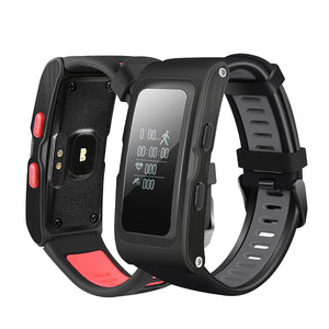 T28 0.96inch OLED GPS Track Record Smart Bracelet Dynamic Heart Rate Waterproof Smart Watch