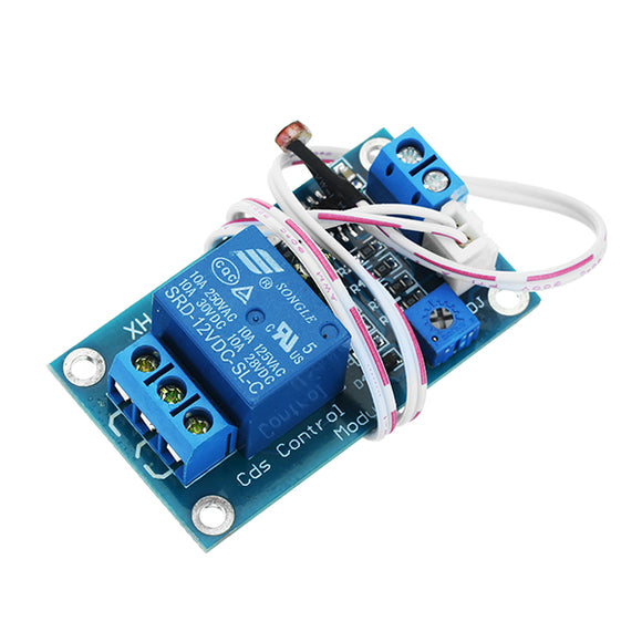 XH-M131 DC 12V Photosensitive Resistor Module Light Control Switch Photosensitive Relay Power Module