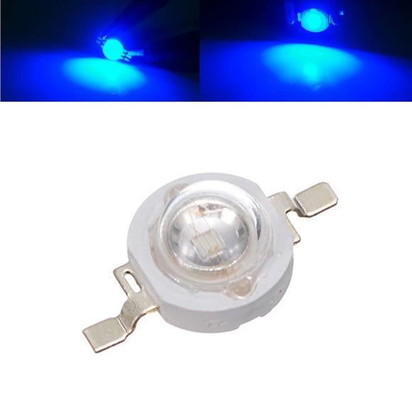 1W Blue LED Plant Grow Light 3.2-3.4V 30MIL Chip Bead Integrated LED Light Source