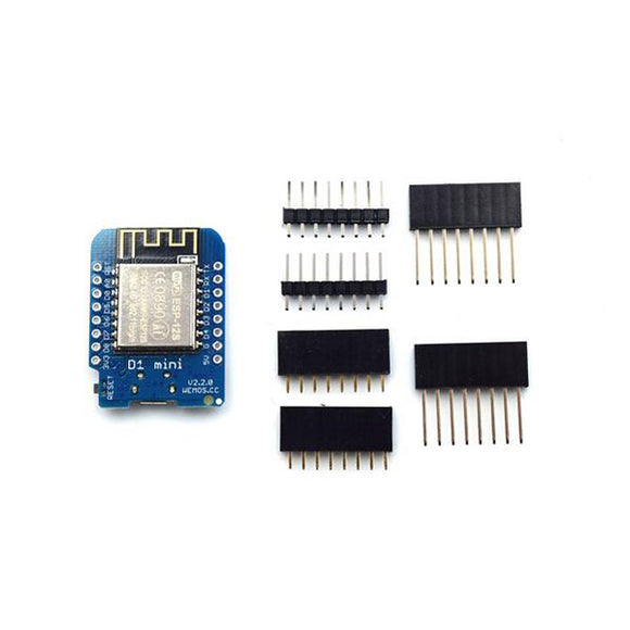 WeMos D1 mini V2.2.0 WIFI Internet Development Board Based ESP8266 4MB FLASH ESP-12S Chip