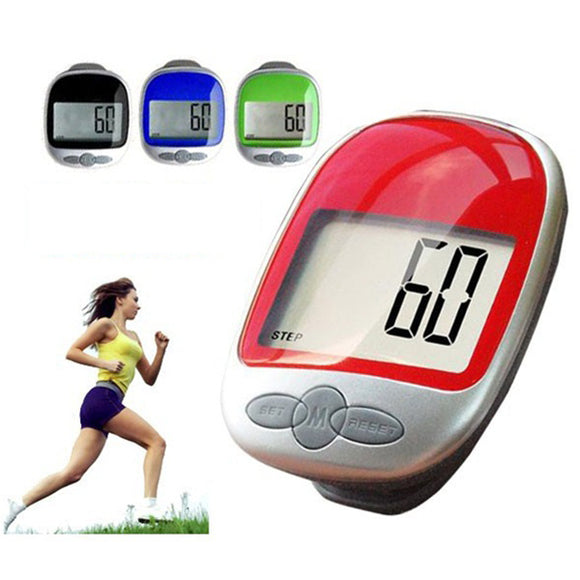 Large Display Jogging Step Pedometer Walking Calorie Distance Counter