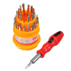 31 in 1 Multifunctional Batch of Head Screwdriver Set Small Hand Combination Tools Kit