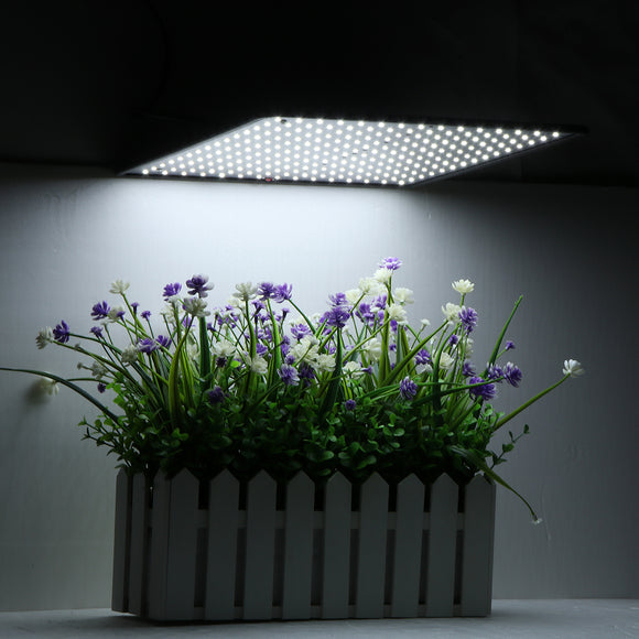 225LED Grow Light White Lamp Ultrathin Panel Hydroponics Indoor Plant Veg Flower AC85-265V
