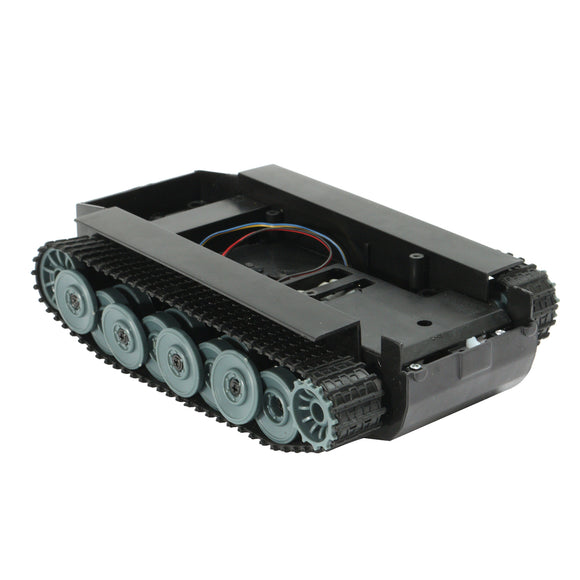 DIY Smart Robot Car Smart Germany Tank Track Rubber Chassis For Arduino