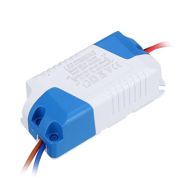 6W 7W LED Non Isolated Modulation Light External Driver Power Supply AC110/220V Constant Current Thyristor Dimming Module