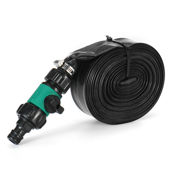 12M/15M Garden Misting Cooling System Cooler Water Pipe Patio Mist Spray Hose Kit