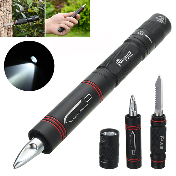 Elfeland XP-E 600LM 1Mode Tactical Mini LED Flashlight AA/14500