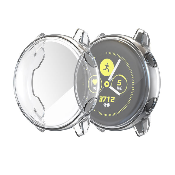 Enkay Clear Full Screen Coverage TPU Watch Cover For Samsung Galaxy Watch Active 2019
