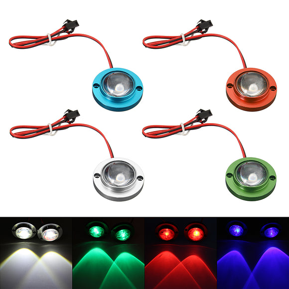 12V Piar Motorcycle Decorative Strobe Flash Brake Tail Light Car Lamp