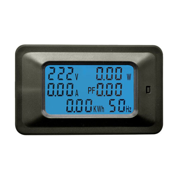 P06S-20A AC 110-250V Electric Energy Meter Household Multi-function Meter Digital Display Voltage and Current Meter Power Monitor