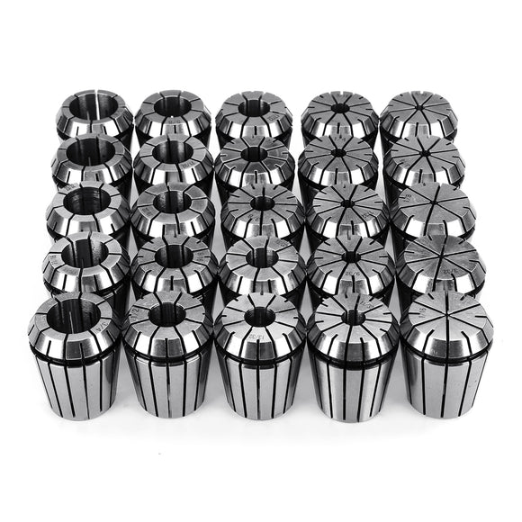 25Pcs ER32 Collet 1-32mm Spring Collets Chuck Set For CNC Milling Lathe Tool