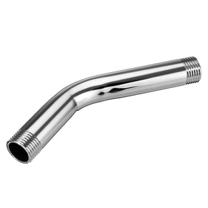 15cm Shower Head Extension Angled Shower Arm Extra Pipe