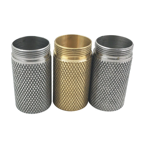 DQG Slim Flashlight Titanium Alloy/Staineless Steel/Brass Extension Body Tube