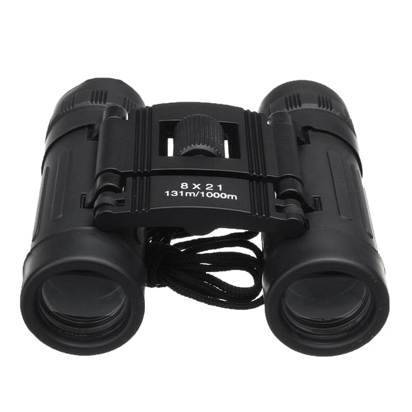 8X21 Binoculars Coated Black Coated Hiking/Camping/Prism Optics Sports Lens