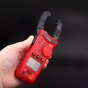 HT200A High Accuracy Mini Digital AC DC Clamp Meter Voltage Current Measurement Amper Clamp Meter