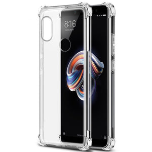 Bakeey Transparent Shockproof Soft TPU Protective Case For Xiaomi Redmi Note 5/Redmi Note 5 Pro