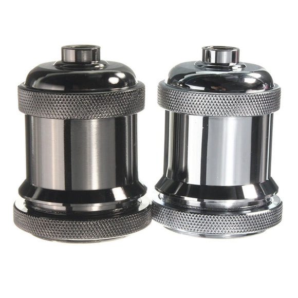 E27/E26 AC 110V-220V Solid Brass Light Socket Keyless Edison Vintage Industrial Lamp Holder