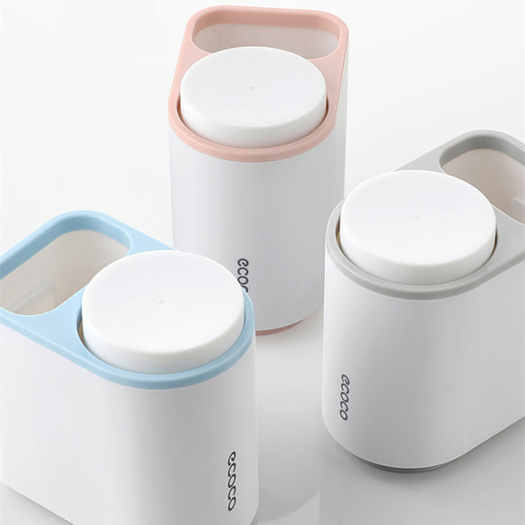 Magnetic Suction Mouthwash Cup Double Wash Cup Non-trace Wall Toothbrush Holder