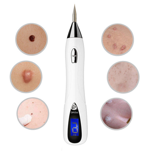 LCD Beauty Machine 9 Gears Portable Dark Spot Removal Pen Tattoo Remover Tool