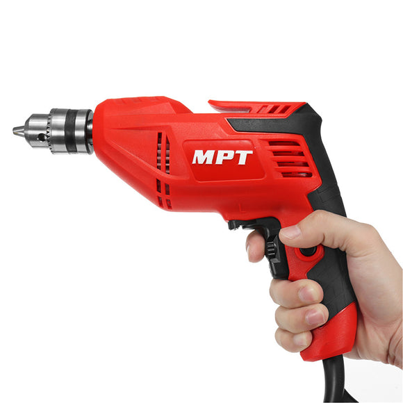 MPT MED4006 220V 400W 0-3000r/min Electric Drill Power Tools