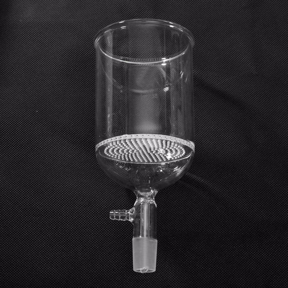 500mL 24/40 Glass Buchner Funnel 90mm Pore Plate Clear Filtering Funnel Lab Glassware