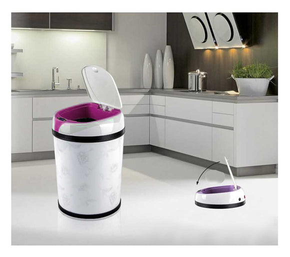 New Fashion 8L Inductive Type Trash Can Smart Sensor Automatic Waste Bins