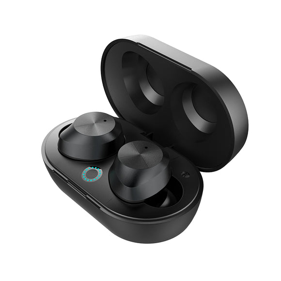 [bluetooth 5.0] True Wireless Business Touch Control TWS Earphone HIFI Bass Sports Headphone With Charging Box