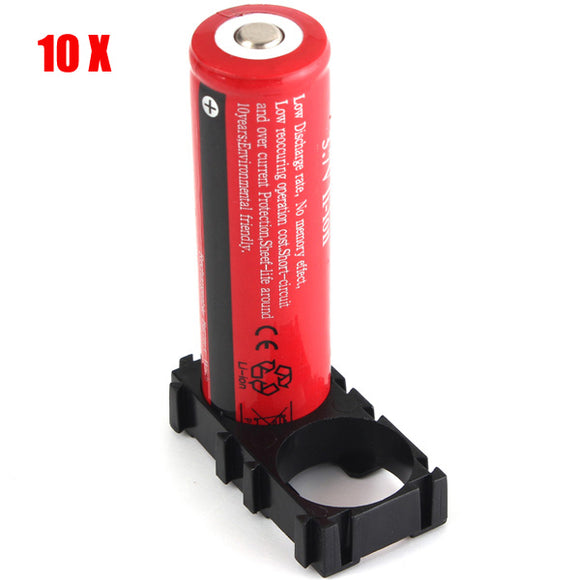 10x 18650 Radiating Shell ABS Plastic Holder Battery Pack Spacer For 20pcs 18650