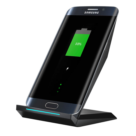 MOVMAO Wireless Desktop Non-slip Fast Charging Stand for Samsung