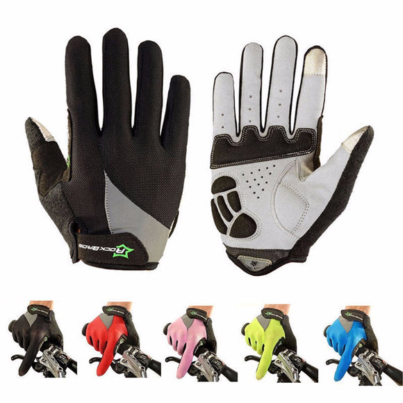RockBros Bike Sports Cycling Skiing Touch Screen Shockproof Gloves