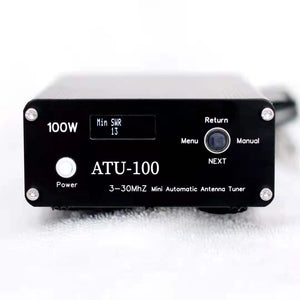ATU100 Automatic Antenna Tuner QRP/QRO Dual-Mode Compatible External (Power Supply Version)