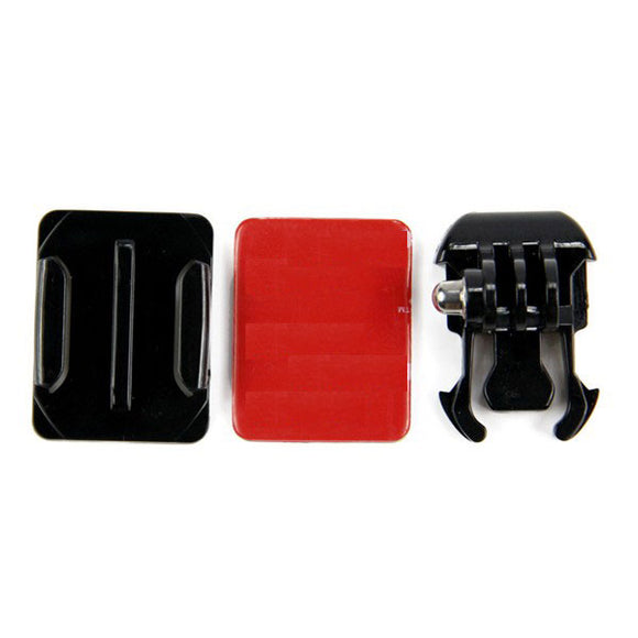 Mount Helmet Curved Sticker Buckle Basic Mount for Gopro Hero 8 7 6 5 4 3 3 Plus 2 1 SJcam Xiaomi Yi Action Camera