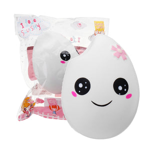 White Rice Squishy 10*7CM Soft Slow Rising With Packaging Collection Gift Toy