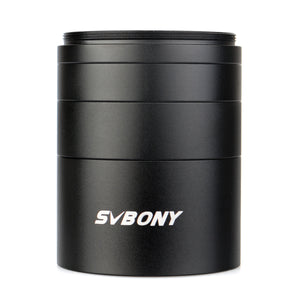 SVBONY 2/M48-Extension Tube Kit 5mm 10mm 15mm 30mm M48x0.75 on Both Sides for Solving Spacing Problems in Astrophotography Black"