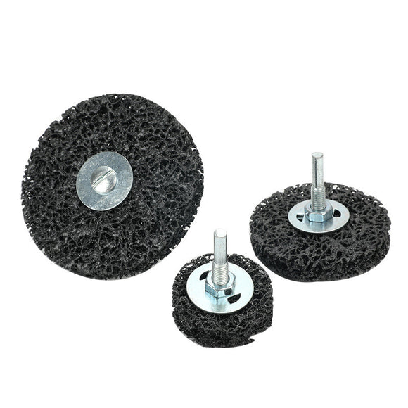 BEST 6mm Shank Black Diamond Rust Removal Grinding Discs Paint Peeling Sanding Wheel