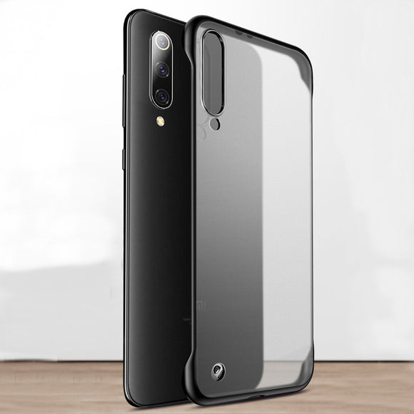 Bakeey Transparent Ultra Thin Anti Fall Matte Hard PC&Soft Edge With Finger Ring Protective Case For Xiaomi Mi 9 / Mi9 Transparent Edition