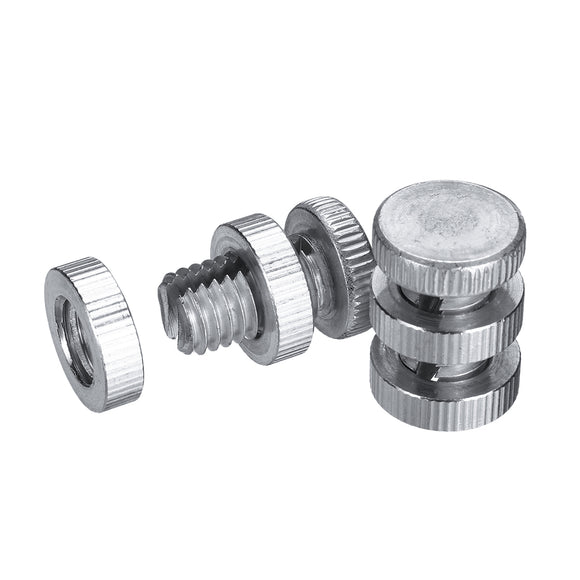 20Pcs Electric Fence Line Clamp Double Threaded Connection Anti Loose