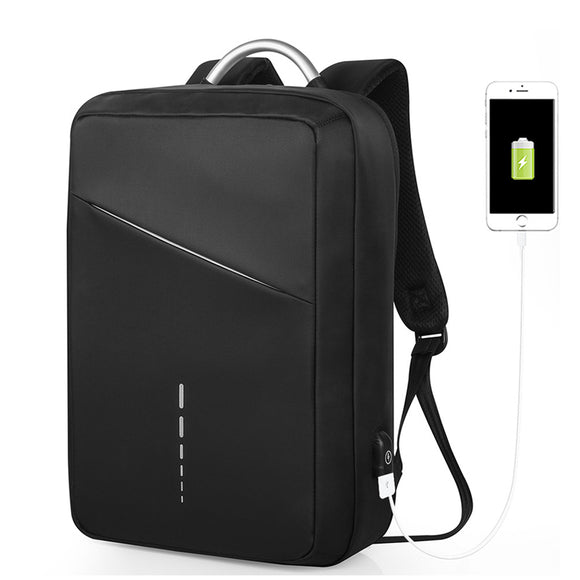 IPRee 20L Men Anti-theft USB Backpack 15.6inch Laptop Bag Business Travel Luggage Bag