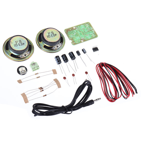 EQKIT AMP-1 TDA2822M Power Amplifier Amplify Module DIY Kit Electronic Production for  Diy Kit Electronic PCB Board Module