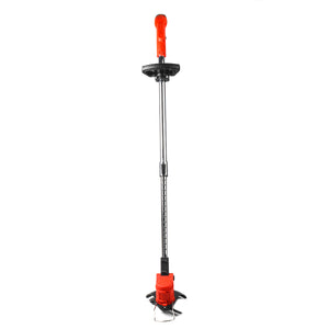 300W 12V Adjustable Electric Cordless Lawn Grass Weed Trimmer Mower W/ Battery