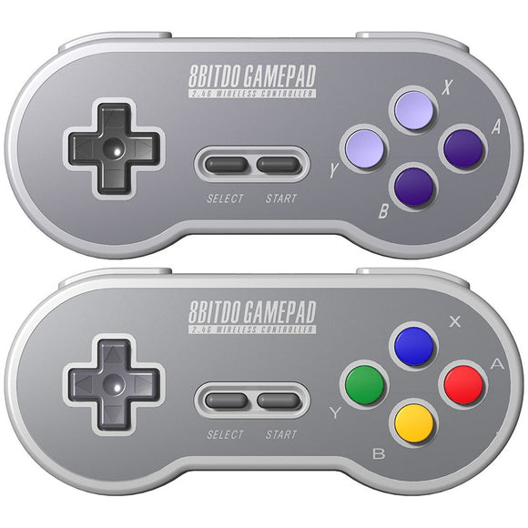8Bitdo SF30 SN30 2.4G Wireless Gamepad Controller For SNES SFC Classic Edition Game
